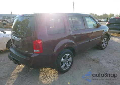 2012 Honda Pilot Ex-L из США, поврежденный, VIN 5FNYF4H50CB034034